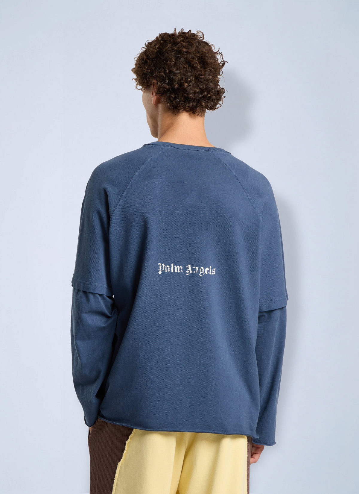 Palm Angels Palm Angels Men Cali Vibes Layered Tee L/S