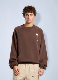 Palm Angels Palm Angels Men Feel High Regular Crewneck Sweatshirt