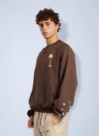 Palm Angels Palm Angels Men Feel High Regular Crewneck Sweatshirt