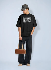 Palm Angels Palm Angels Men Vintage Box Logo Loose T-Shirt