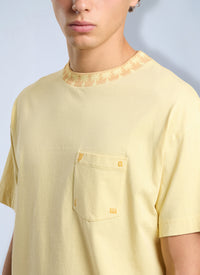 Palm Angels Palm Angels Men Palm Ribbed Regular T-Shirt