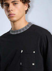 Palm Angels Palm Angels Men Palm Rib Regular Tee L/S