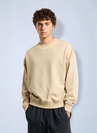 Palm Angels Palm Angels Men Neck Logo Regular Crew