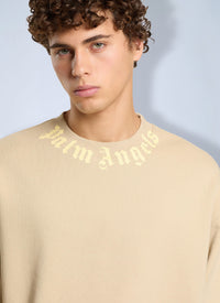 Palm Angels Palm Angels Men Neck Logo Regular Crew