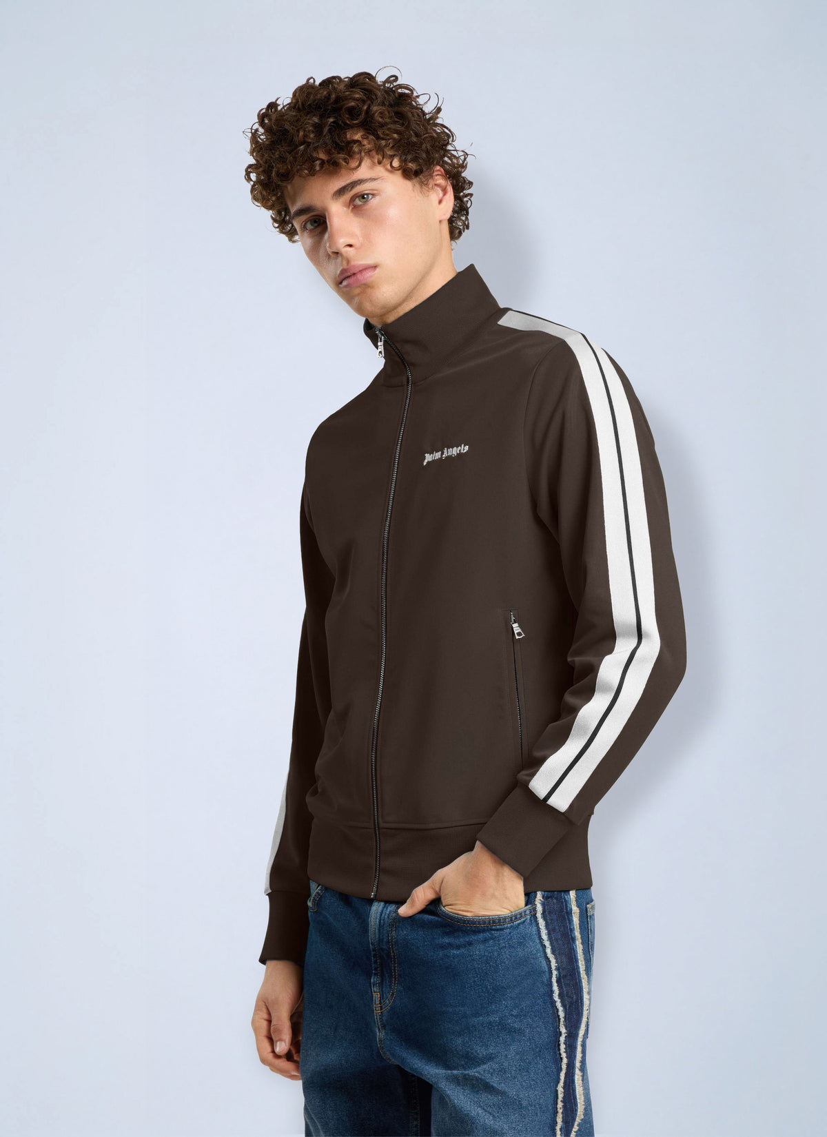 Palm Angels Palm Angels Men Classic Logo Track Jacket