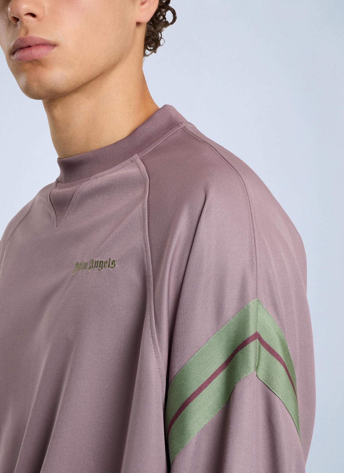 Palm Angels Palm Angels Men Urban Logo Track Crewneck