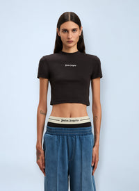 Palm Angels Palm Angels Women Logo Motif T-Shirt