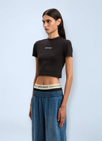 Palm Angels Palm Angels Women Logo Motif T-Shirt