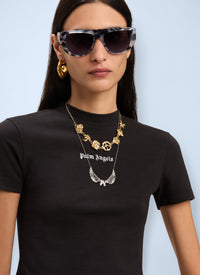 Palm Angels Palm Angels Women Logo Motif T-Shirt