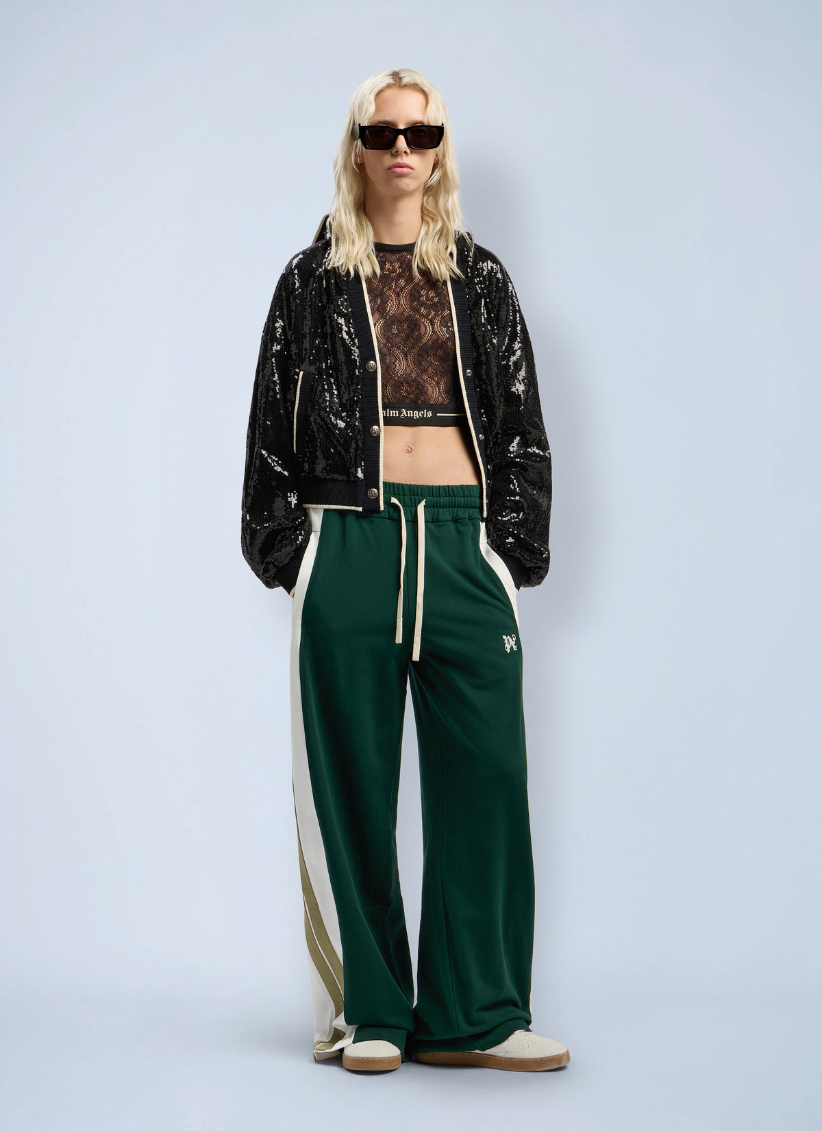 Palm Angels Palm Angels Women Monogram Track Pants