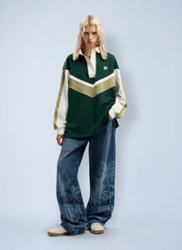 Palm Angels Palm Angels Women Palms Loose Denim Pants