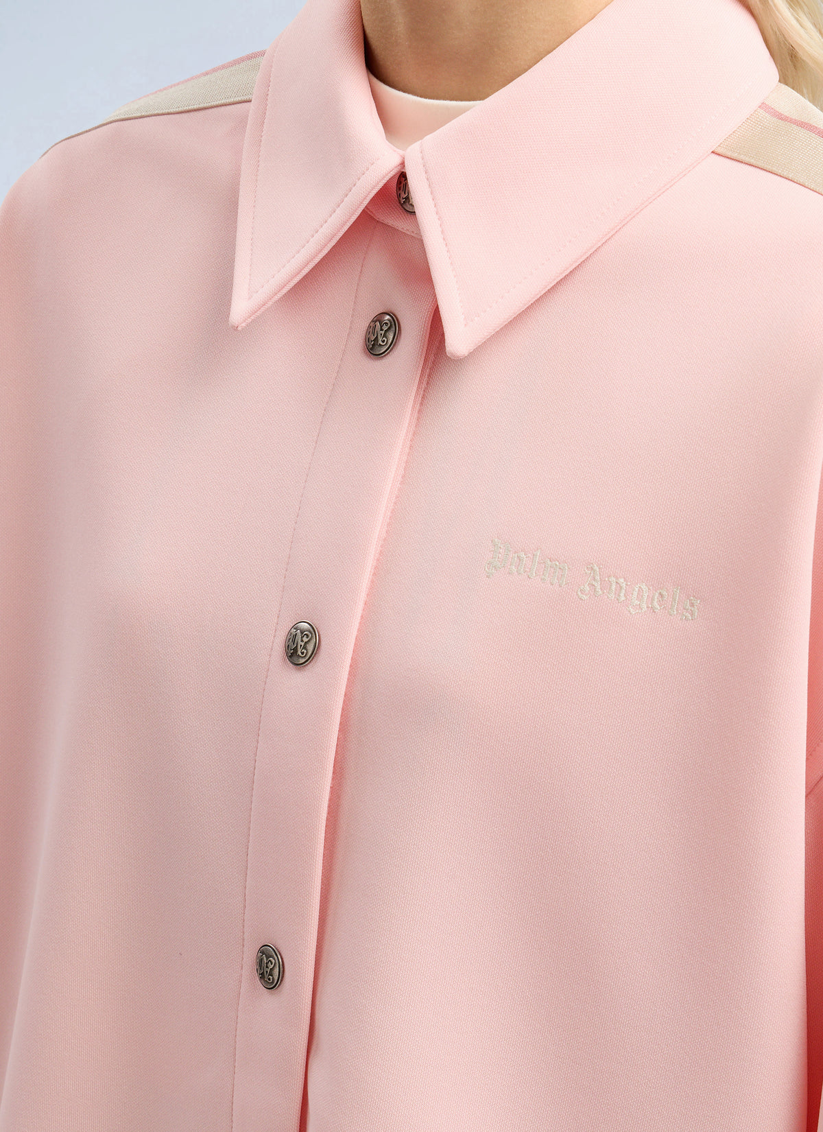 Palm Angels Palm Angels Women Classic Logo Tonal Track Shirt