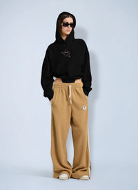 Palm Angels Palm Angels Women Icon Palm  Loose Hoodie