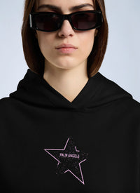 Palm Angels Palm Angels Women Icon Palm  Loose Hoodie