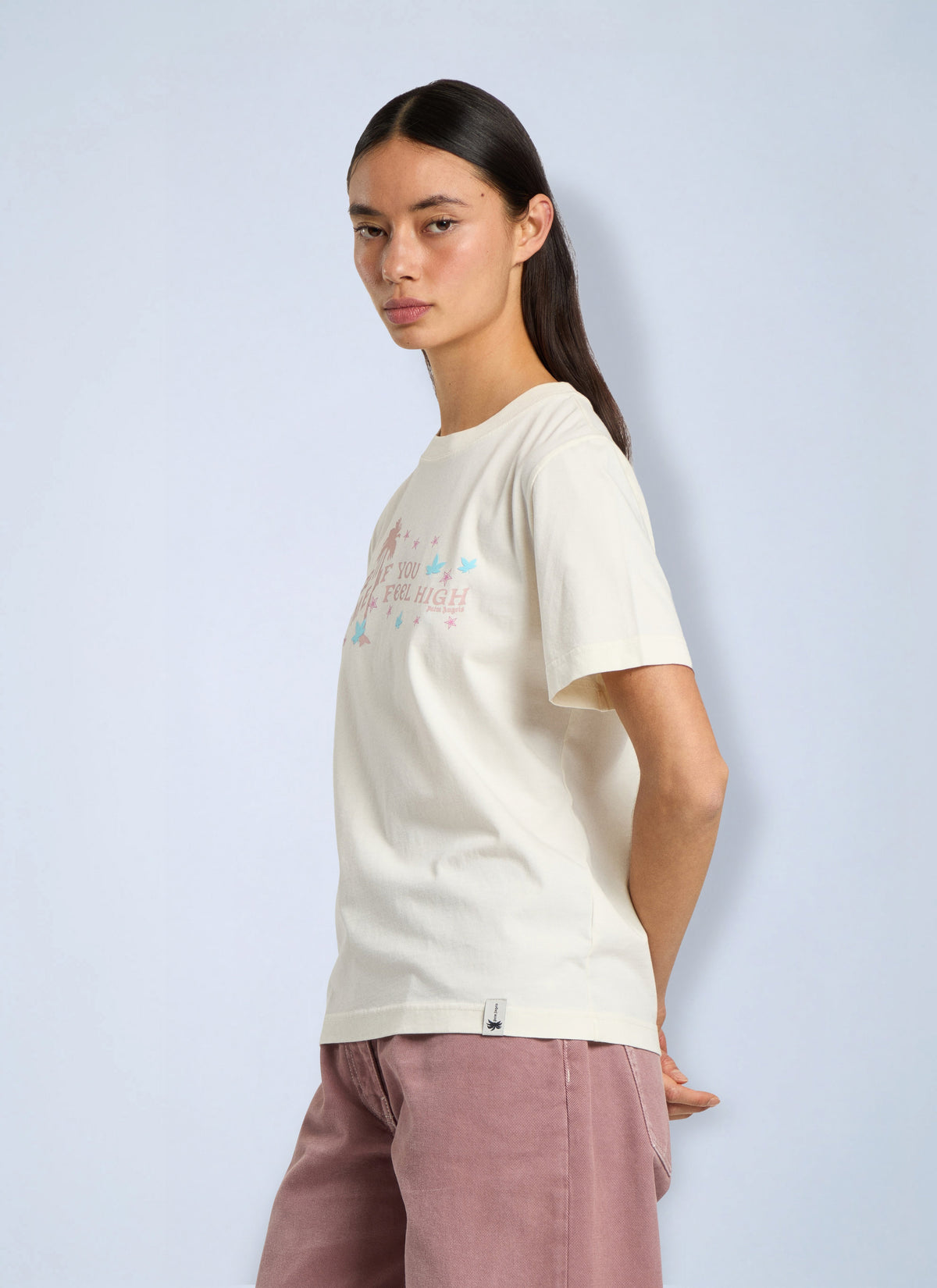 Palm Angels Palm Angels Women Feel High Regular T-Shirt