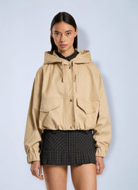 Palm Angels Palm Angels Women Palm Sway Loose Windbreaker