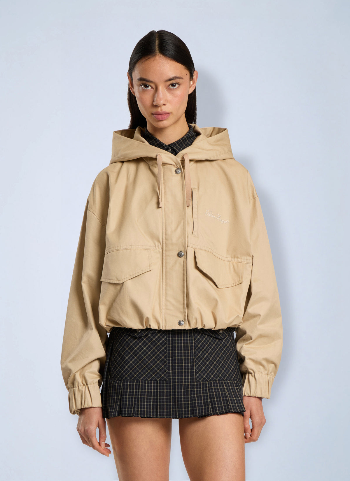 Palm Angels Palm Angels Women Palm Sway Loose Windbreaker