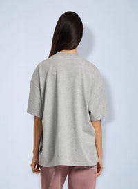 Palm Angels Palm Angels Women Stud Box Logo Loose Tee
