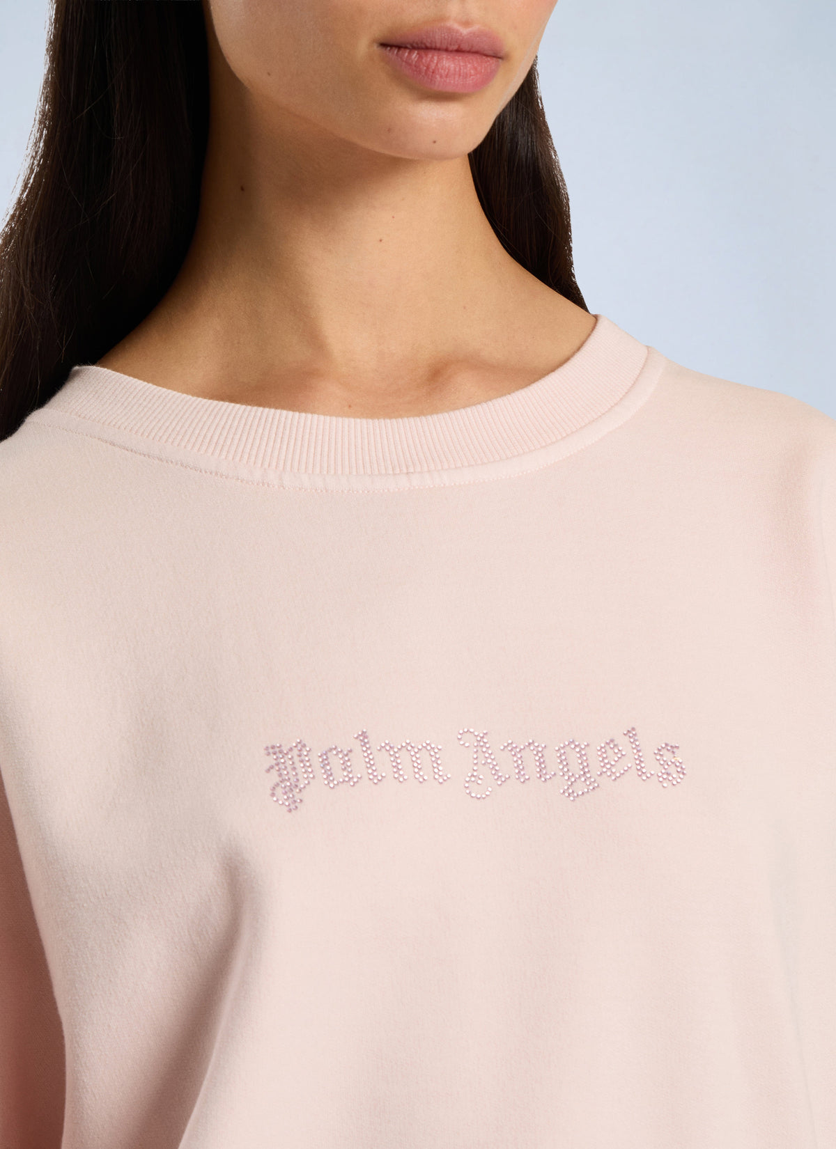 Palm Angels Palm Angels Women Stud Logo Crew