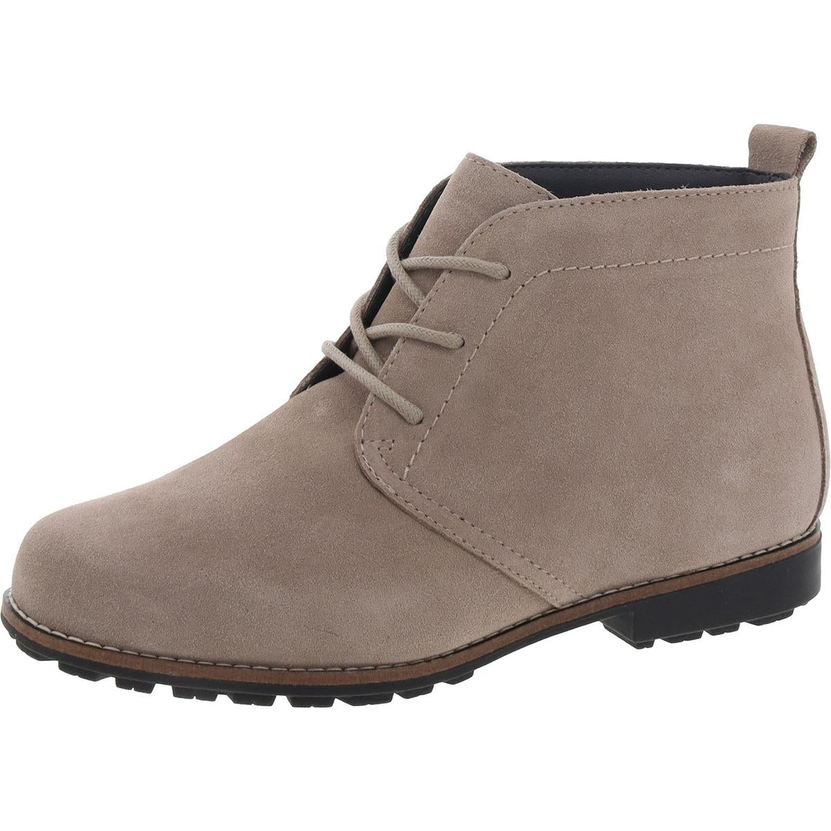 Auburn Womens Padded Insole Round Toe Booties