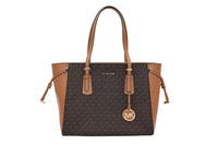 Michael Kors Voyager MK Signature Drawstring Large Tote Shoulder Bag (Authentic Pre-Loved)