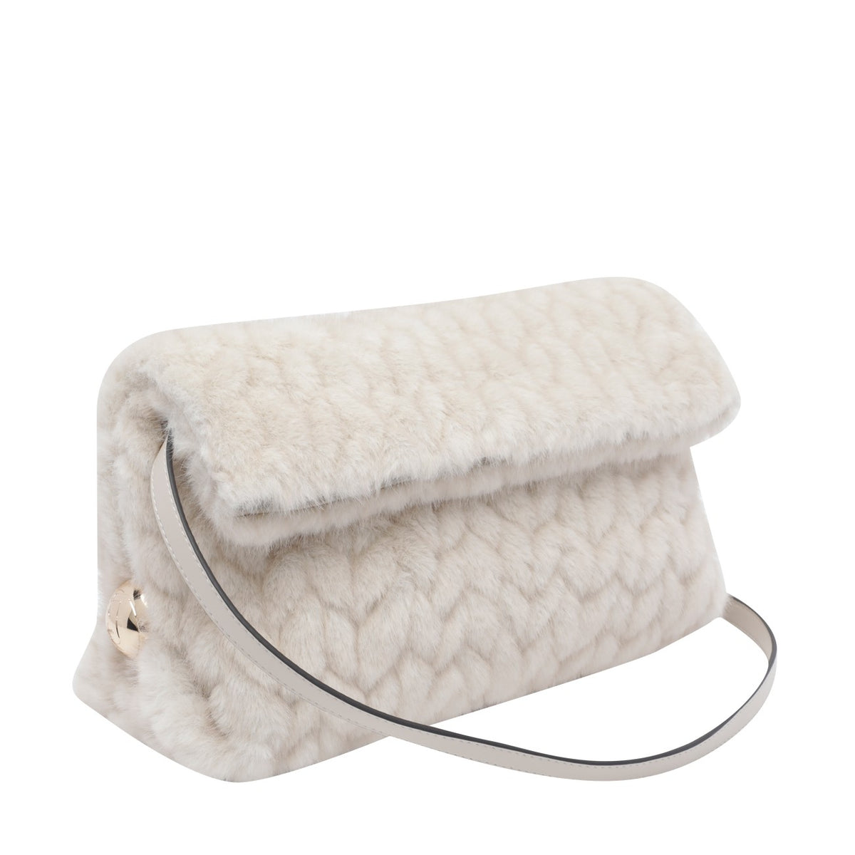 Liu Jo Liu Jo Women Pochette Riccy In Faux Fur
