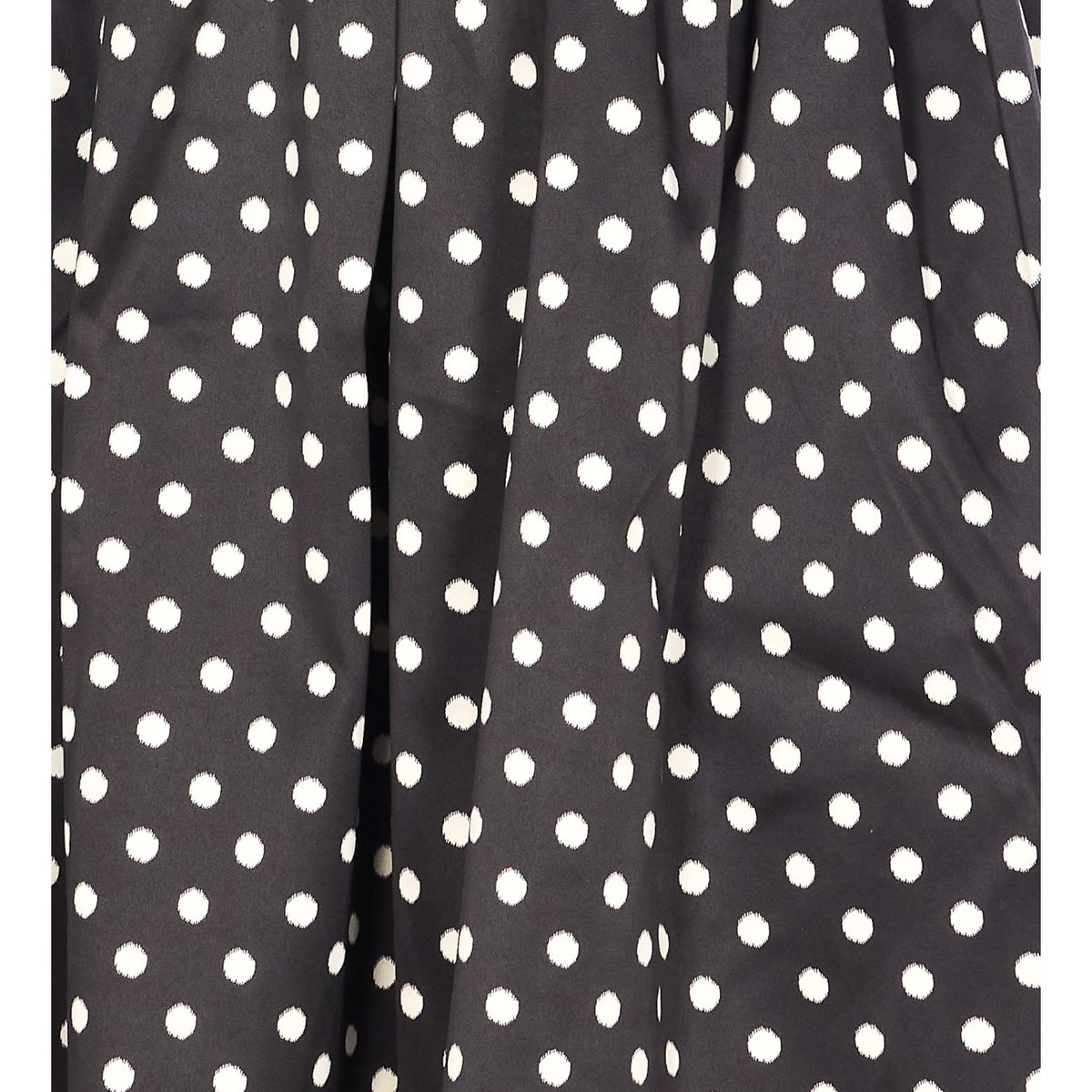 Ganni Women Polka Dots Satin Mini Dress