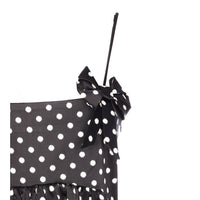 Ganni Women Polka Dots Satin Mini Dress