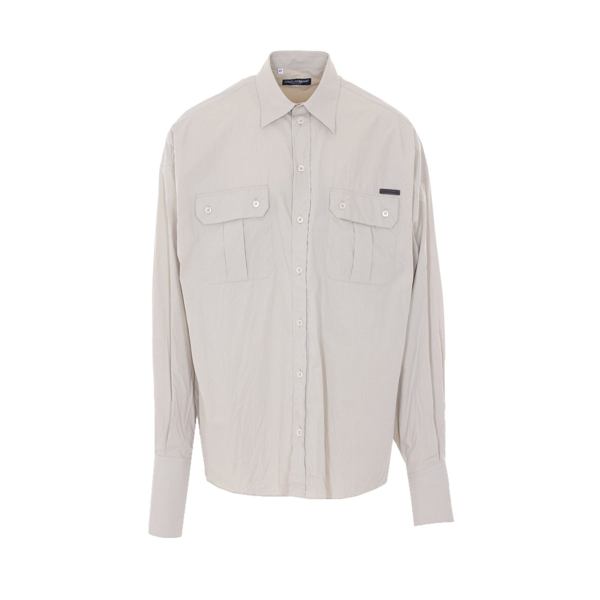 Dolce&Gabbana Men Poplin Shirt
