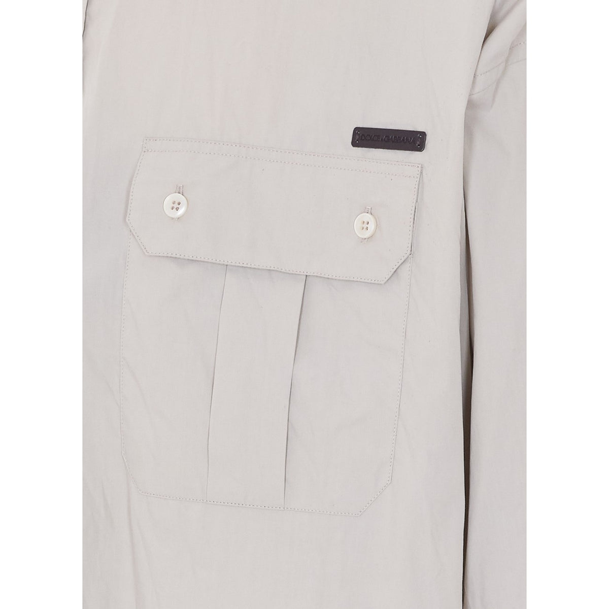 Dolce&Gabbana Men Poplin Shirt