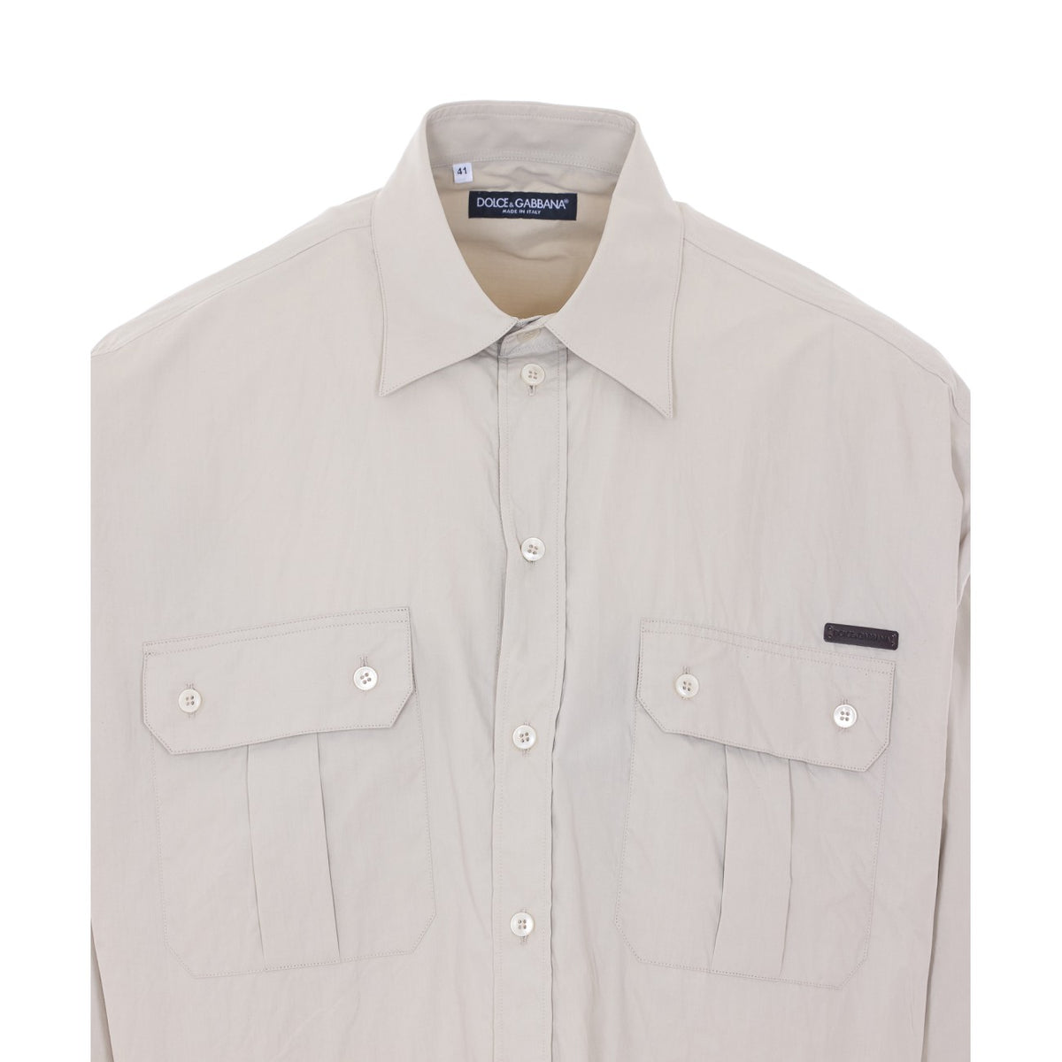 Dolce&Gabbana Men Poplin Shirt