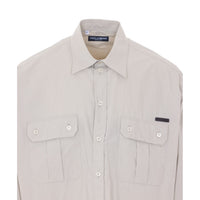 Dolce&Gabbana Men Poplin Shirt