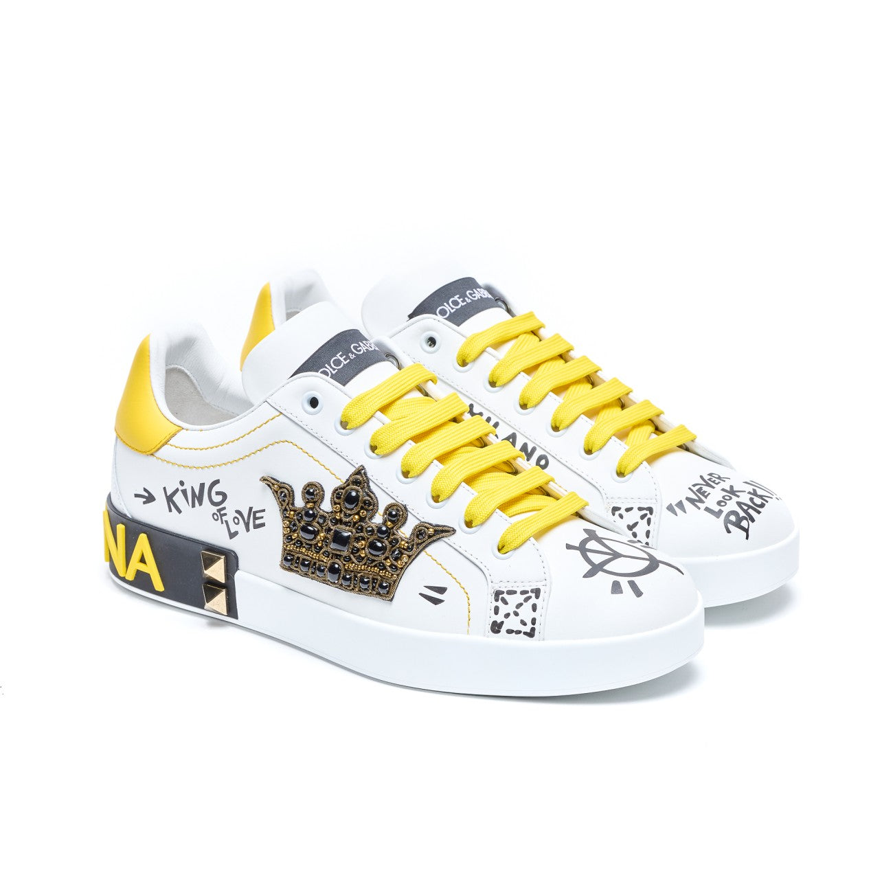 ドルチェ37 Dolce&Gabbana Men Portofino Sneakers – Bluefly