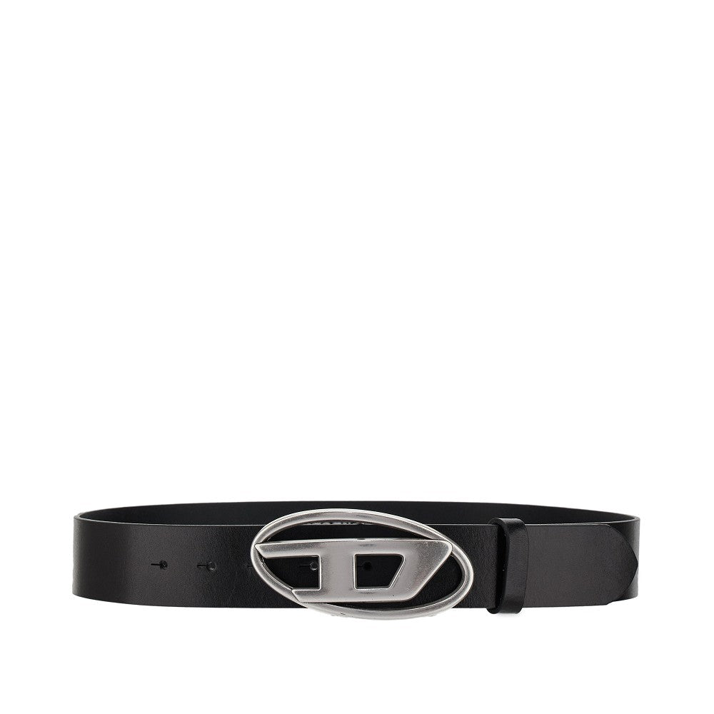Diesel Men 'Oval D' Leather Belt