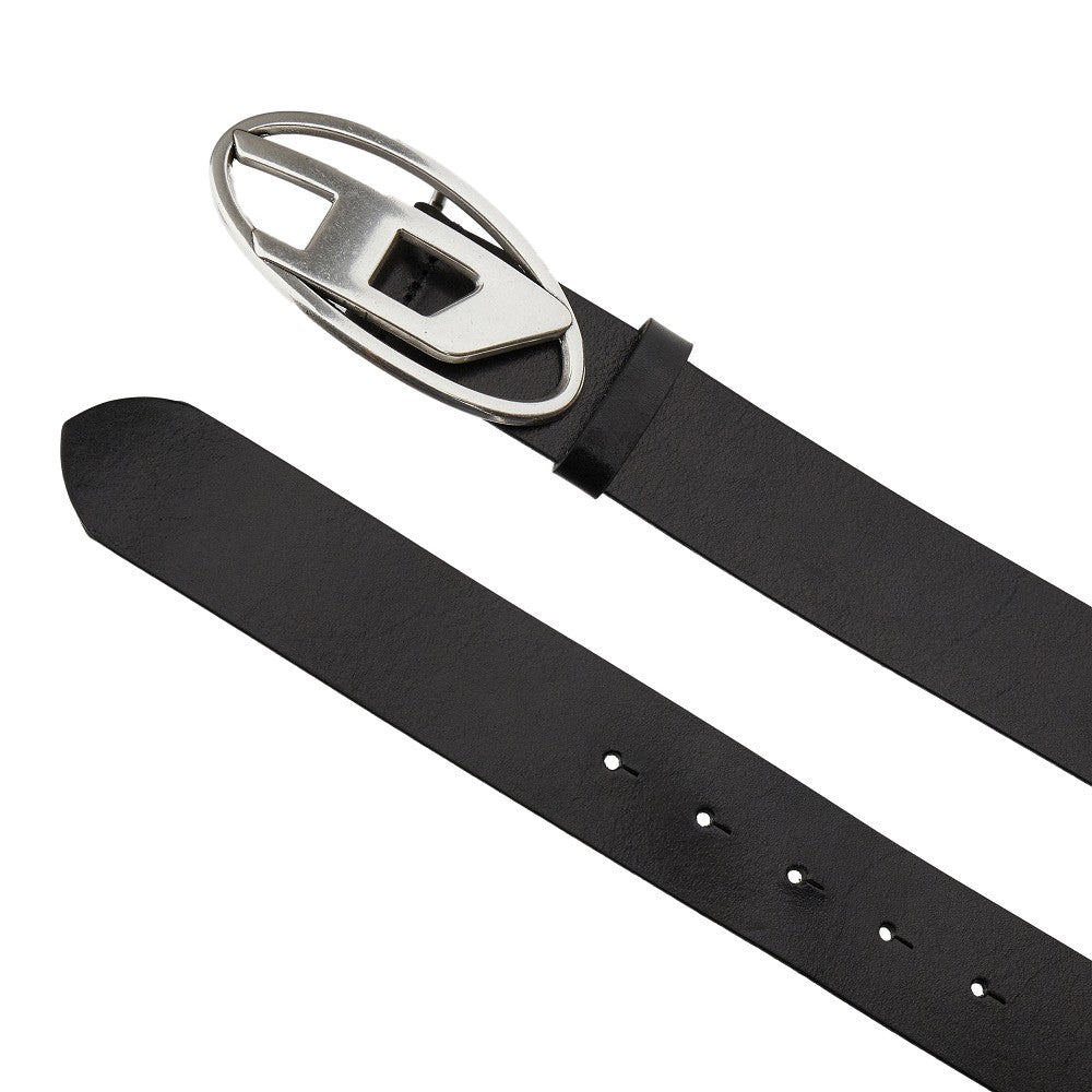 Diesel Men 'Oval D' Leather Belt