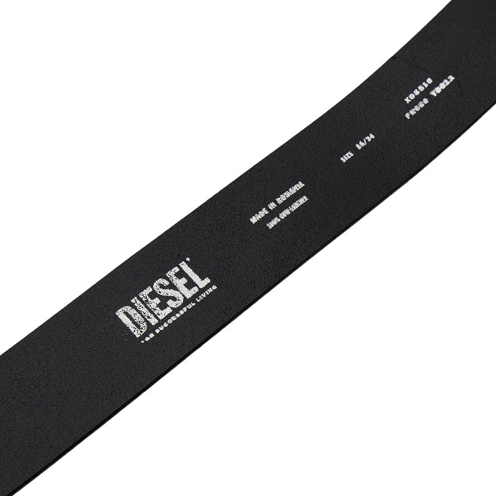 Diesel Men 'Oval D' Leather Belt