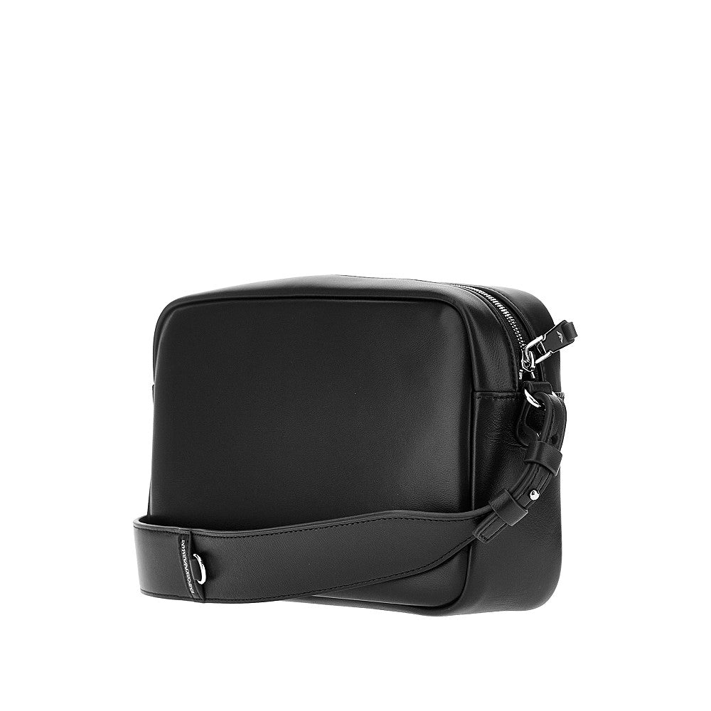 Emporio Armani Women Leather Camera Bag With Logo