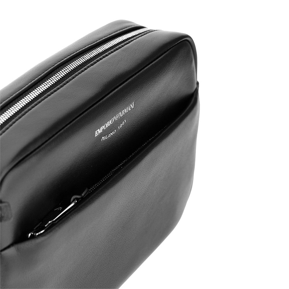 Emporio Armani Women Leather Camera Bag With Logo