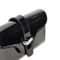 EMPORIO ARMANI Emporio Armani Women Patent Leather Clutch With Chain