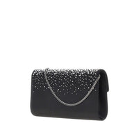 Roger Vivier Women 'Efflorescence' Satin Pouch With Rhinestones