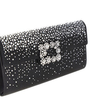 Roger Vivier Women 'Efflorescence' Satin Pouch With Rhinestones