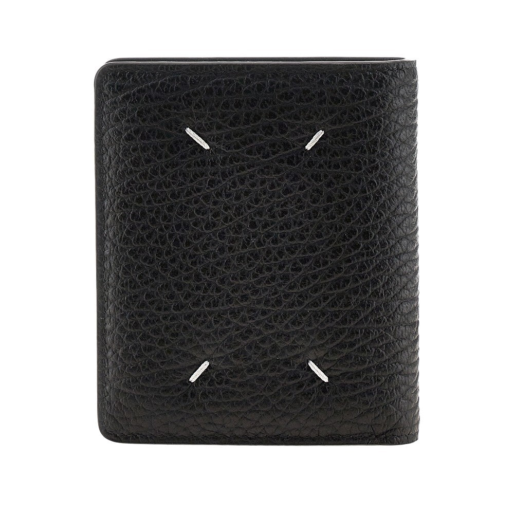 Maison Margiela Men 'Four Stitches' Grained Leather Wallet