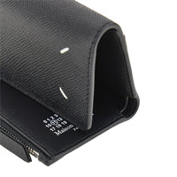Maison Margiela Men Grained Leather Tri-Fold Wallet
