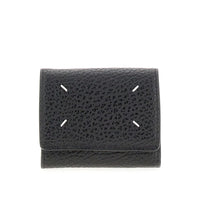 Maison Margiela Women 'Four Stitches' Grain Leather Wallet