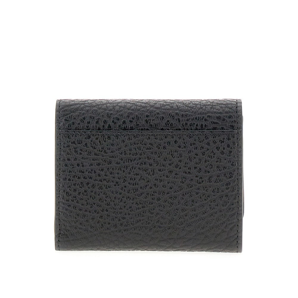 Maison Margiela Women 'Four Stitches' Grain Leather Wallet