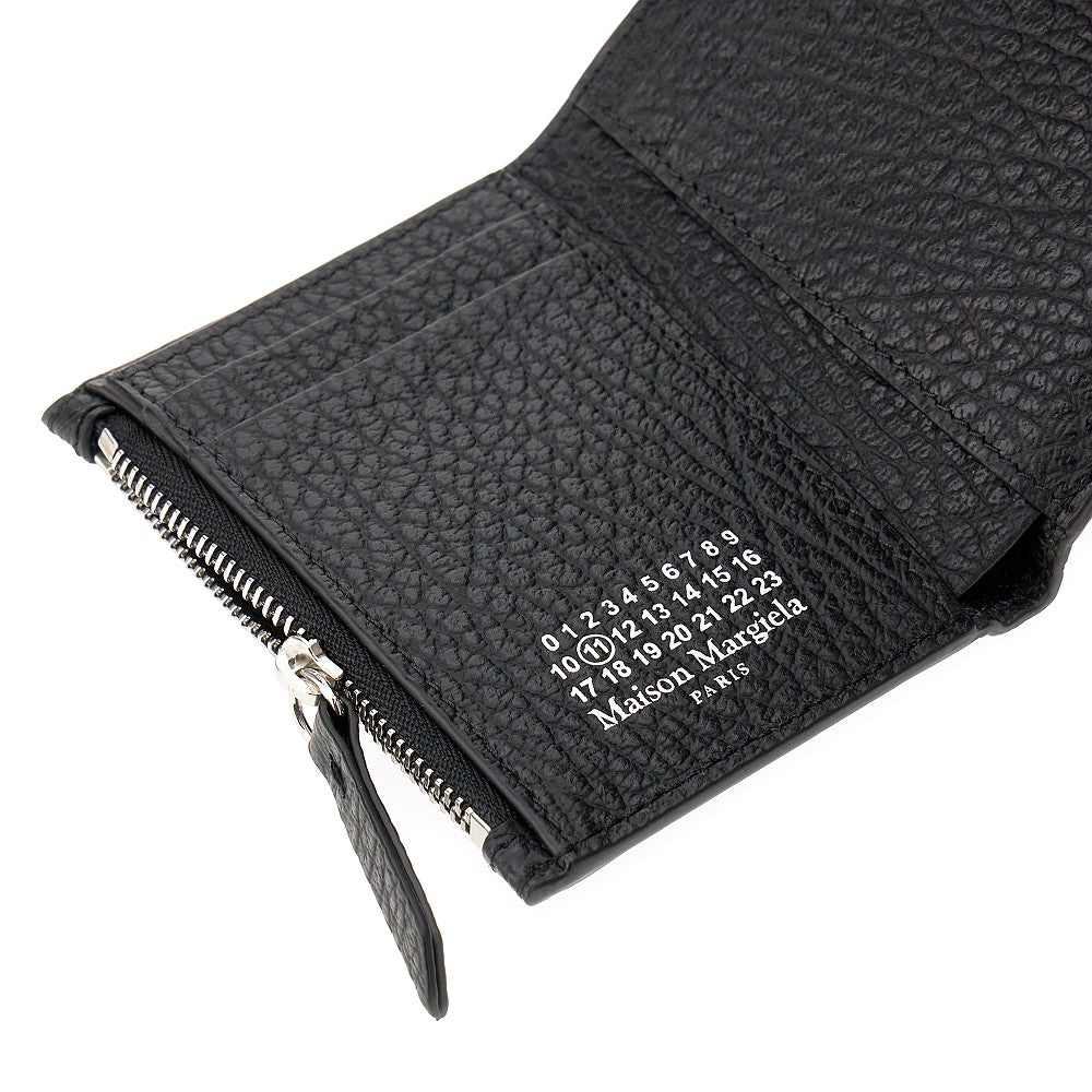 Maison Margiela Women 'Four Stitches' Grain Leather Wallet