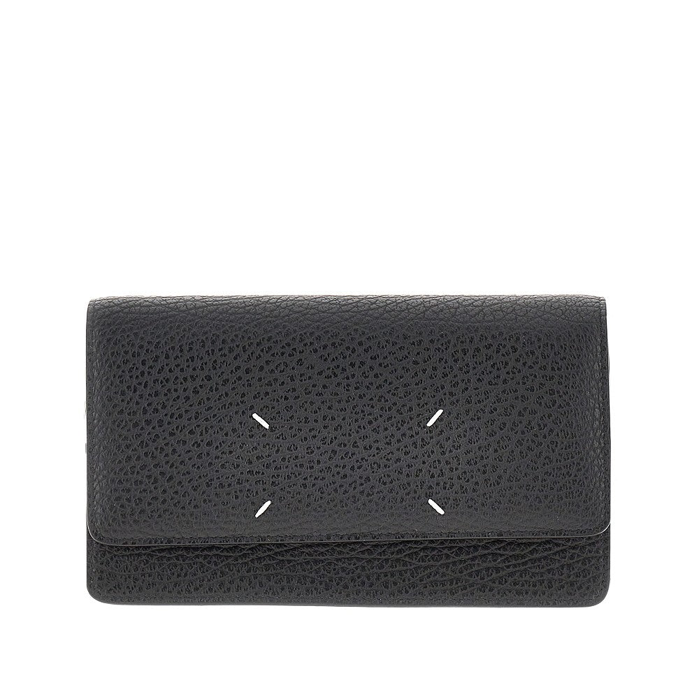 MAISON MARGIELA Maison Margiela Women 'Four Stitches' Leather Clutch With Chain