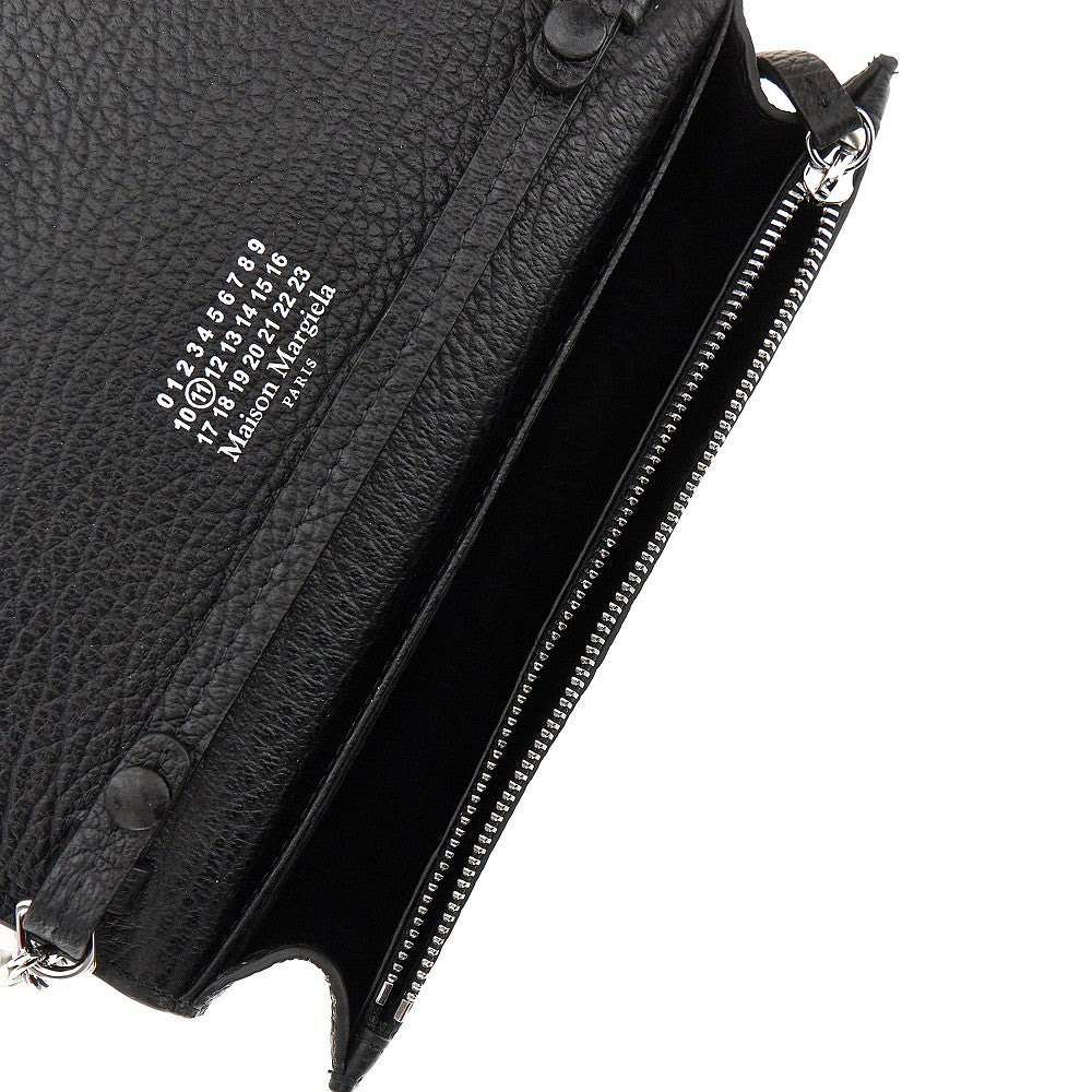 MAISON MARGIELA Maison Margiela Women 'Four Stitches' Leather Clutch With Chain
