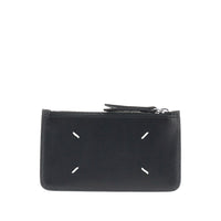 Maison Margiela Women 'Four Stitches' Leather Coin-Holder Pouch