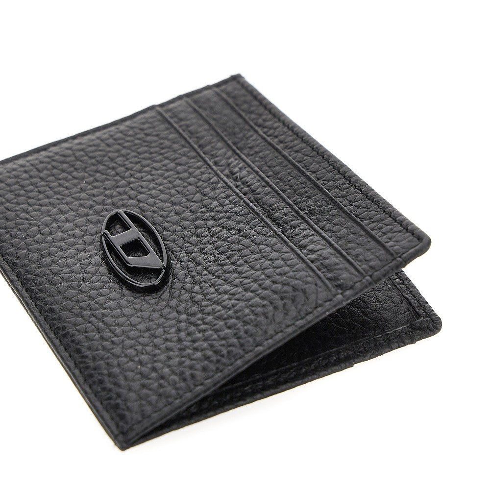 Diesel Men Grained Leather Cardholder